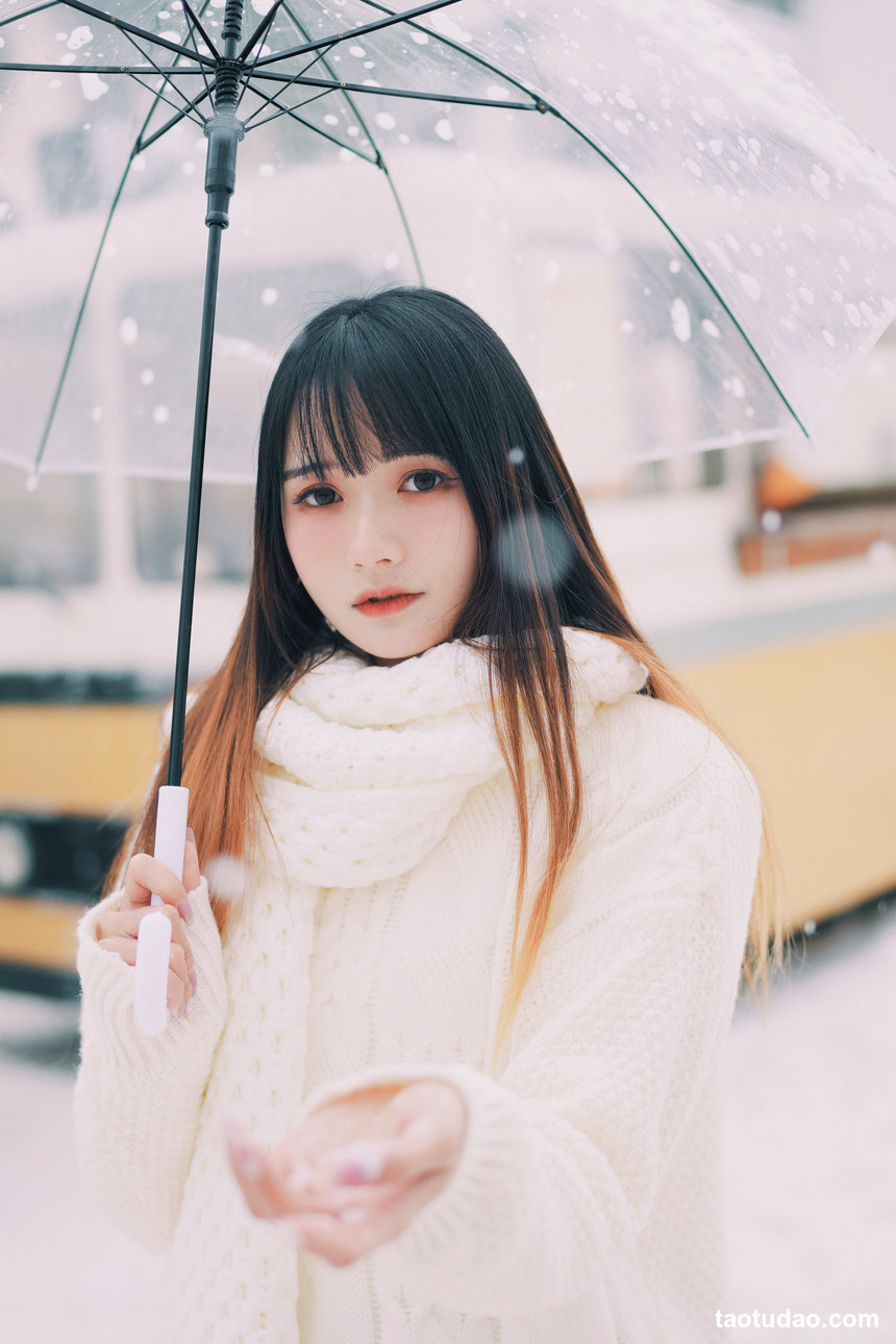 图片[2]-[YITUYU艺图语]2022.04.30 在雪中等待 兔子Zzz不吃胡萝卜[34+1P／132MB]-艺库