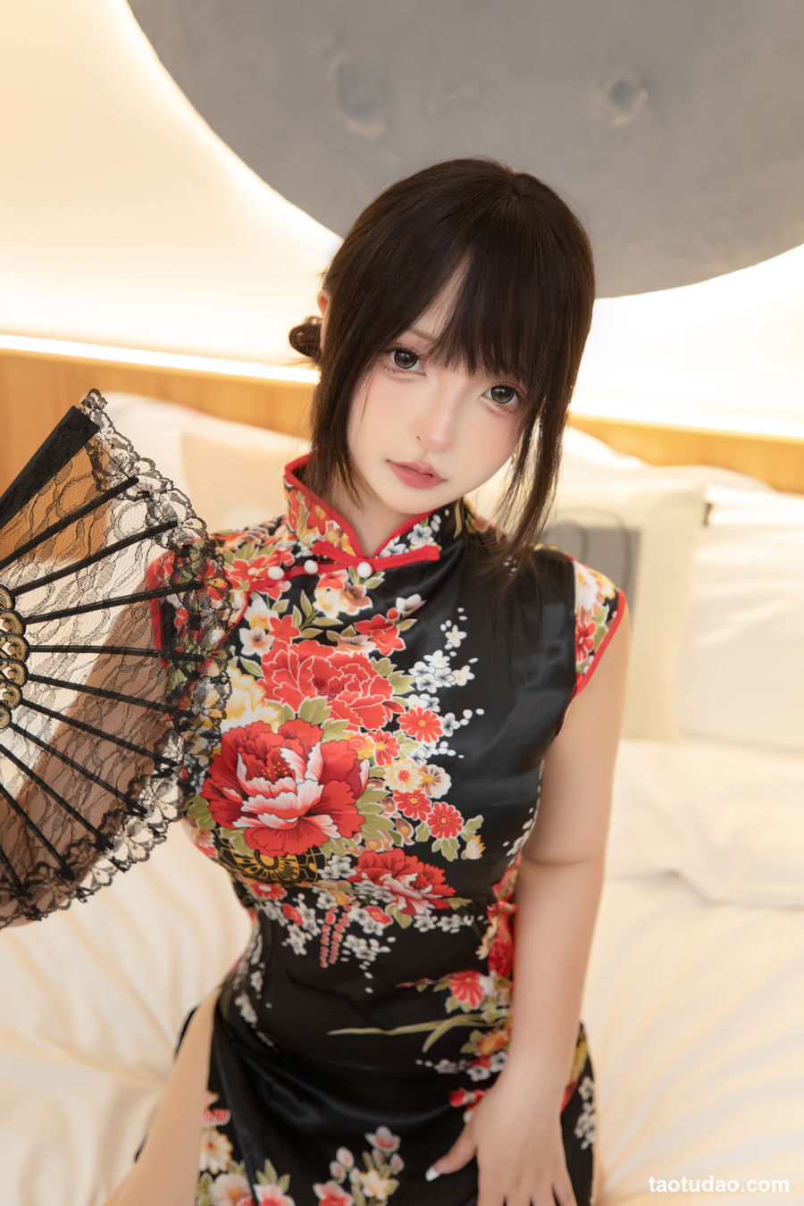 图片[2]-神楽坂真冬 – NO.157 古典旗袍 [75P+2V-251MB]-艺库