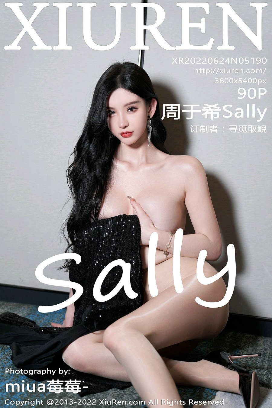 / 秀人美媛馆 / 2022.06.24 No.5190 周于希Sally / 90P1.03GB / 秀人网-绅士图