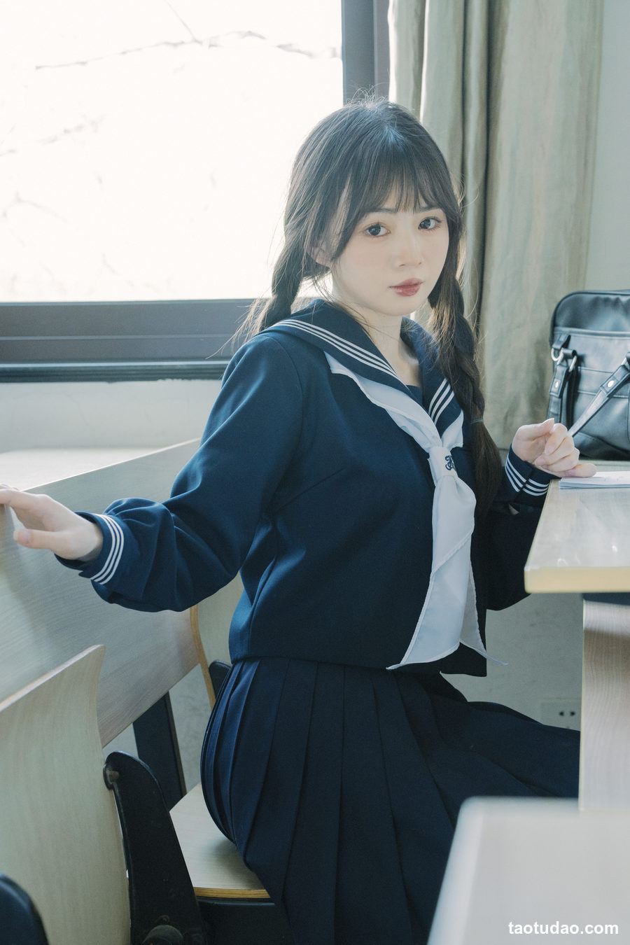 图片[2]-[YITUYU艺图语]2023.04.12 樱花校园 吱吱[31+1P／230MB]-艺库