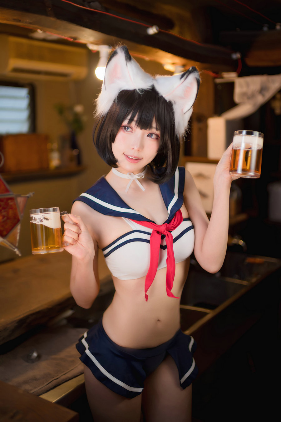 Ely_eee(ElyEE子) - Kemomimi Izakaya 獸耳居酒屋 / 31P-59MB / cos萌妹-艺库