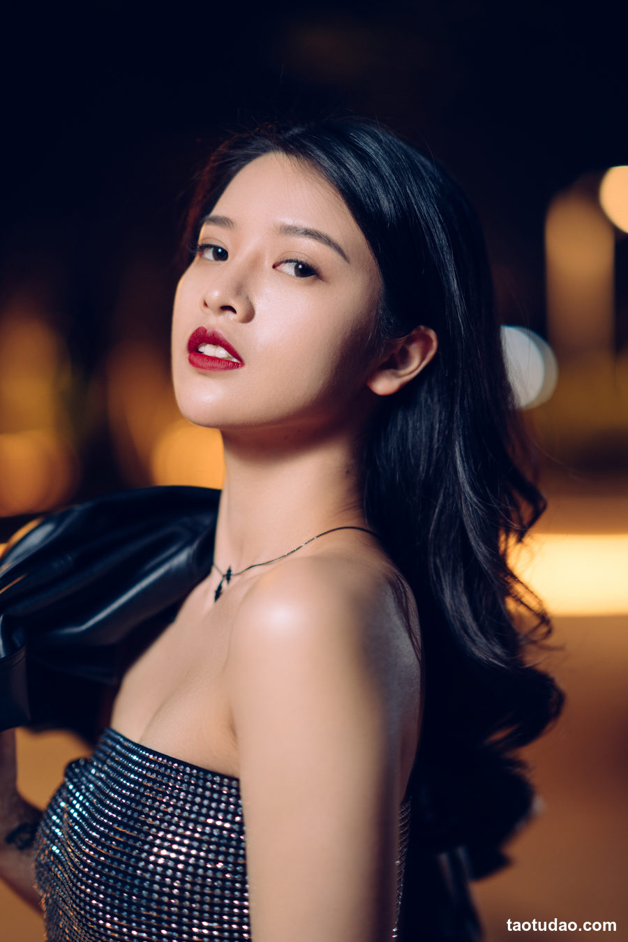图片[4]-[YITUYU艺图语]2023.04.27 甜辣机车，娇弱少女的酷姐范 喵喵喵是锦儿呀[30+1P／387MB]-艺库