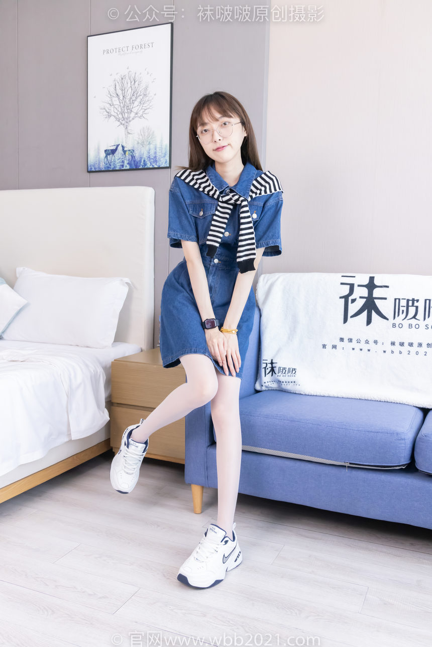 图片[2]-[BoBoSocks袜啵啵]NO.435 稚予-板鞋、运动鞋、白丝、肉丝[150P+1V／6.25GB]-艺库