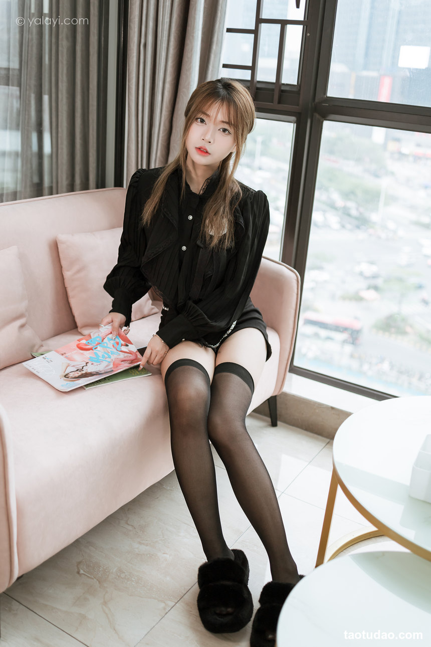 图片[2]-[YALAYI雅拉伊]2023.03.10 NO.1015 纯与欲 阿禾[45+1P／452MB]-艺库