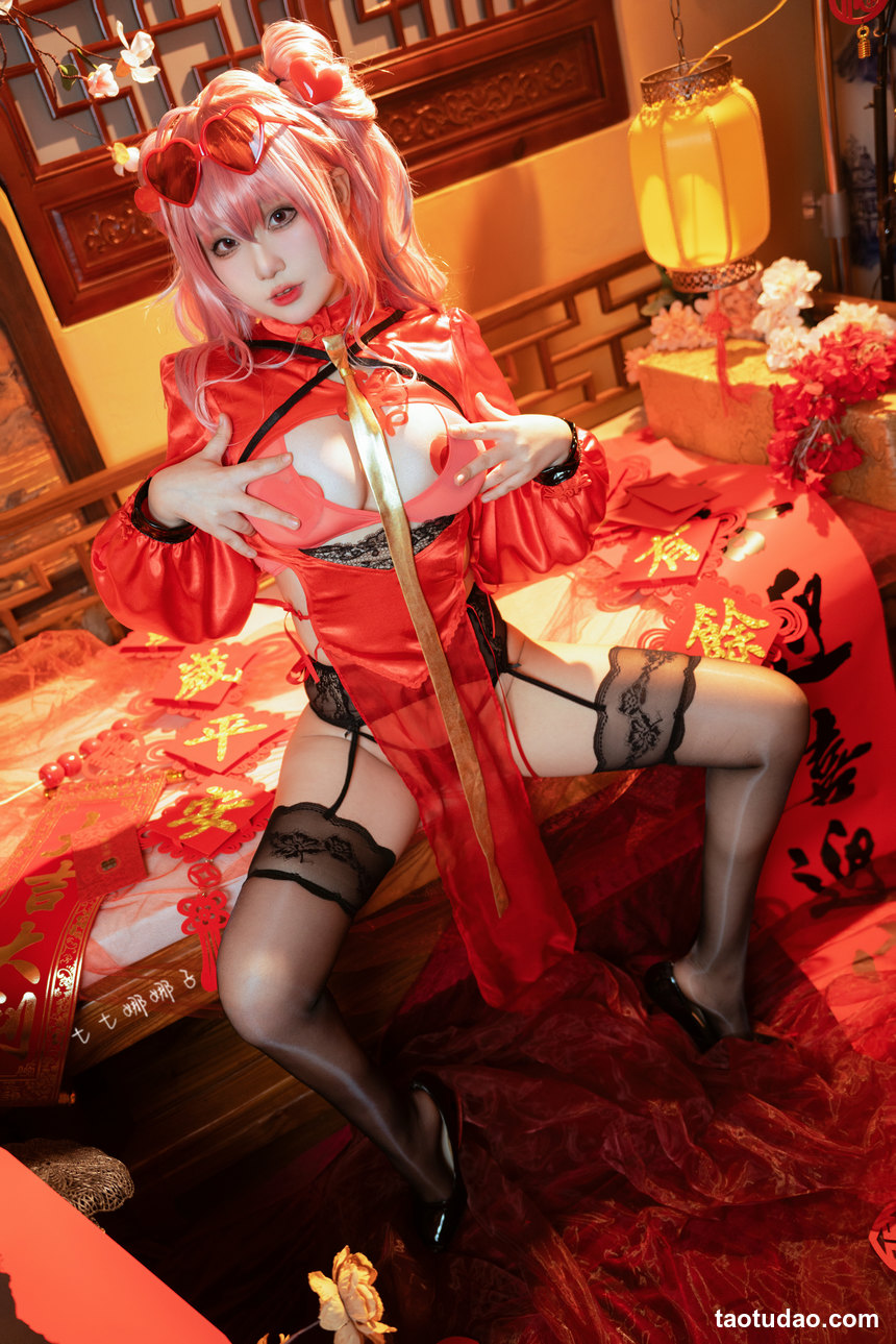 图片[3]-七七娜娜子 – 布莱默顿新春旗袍 [108P+1V-770MB]-艺库