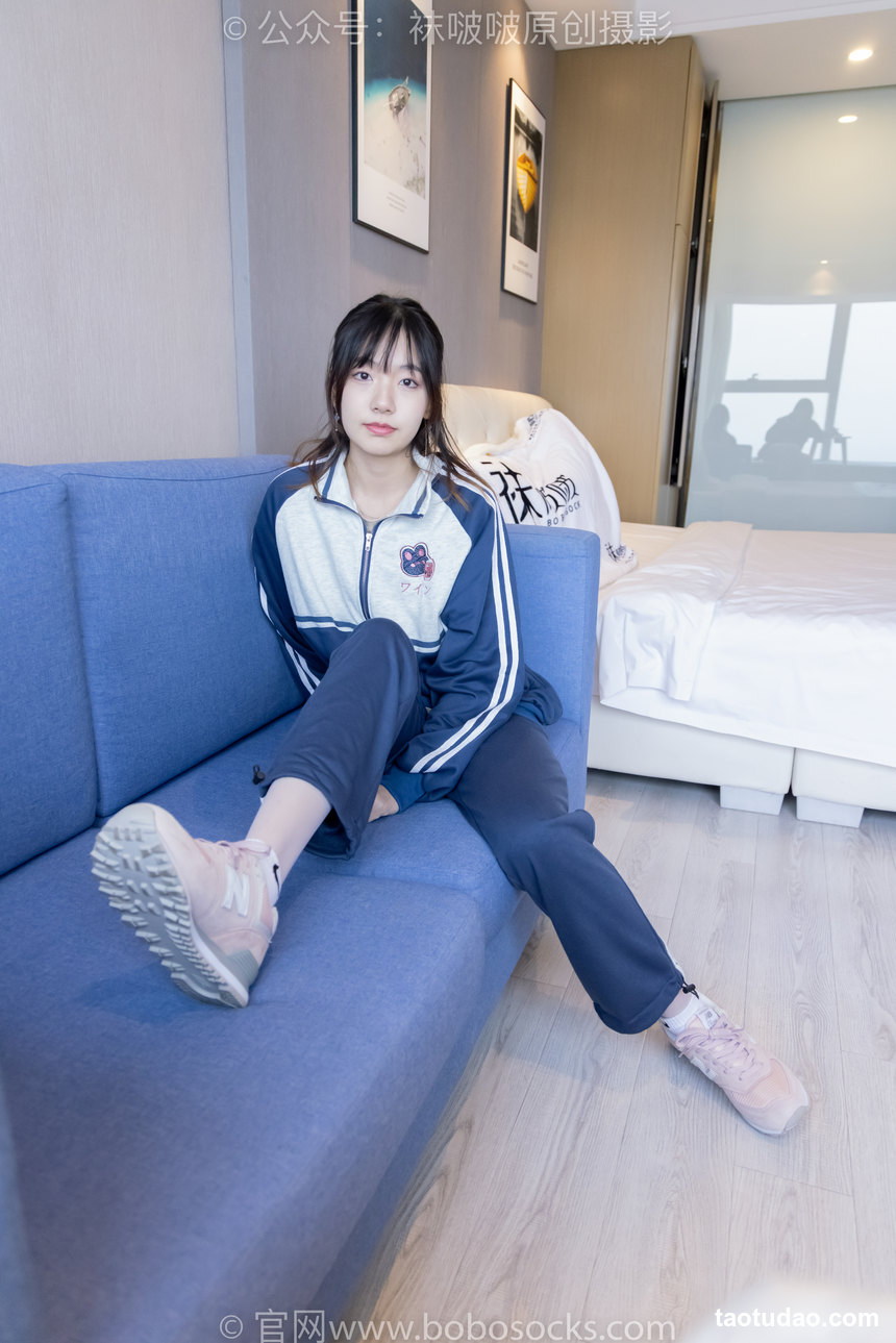 图片[2]-[BoBoSocks袜啵啵]NO.226 小甜豆-运动鞋、白棉袜、白丝[140P+1V／6.51GB]-艺库
