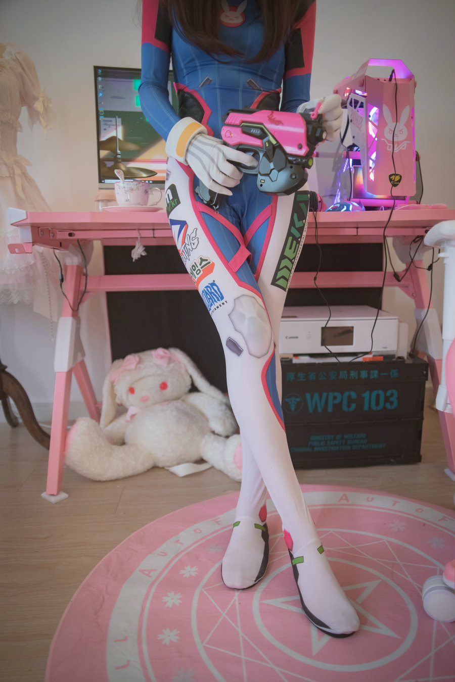 福利姬木花琳琳是勇者 – オーバーウォッチD.VA / 51P3V-2.45GB / cos萌妹-艺库