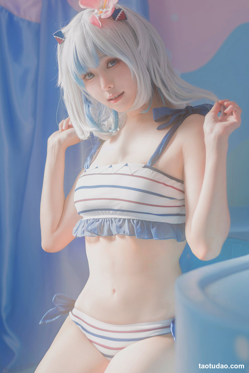 ElyEE子 -  Gawr Gura Swimsuit [26P-51MB]-绅士图