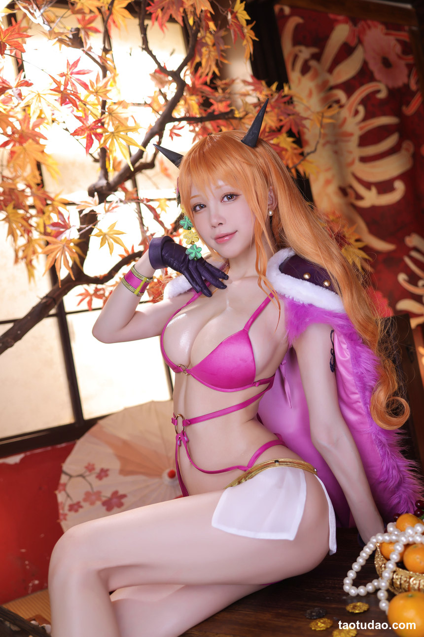 图片[4]-水淼aqua 海贼王 娜美[122P-155MB]-艺库