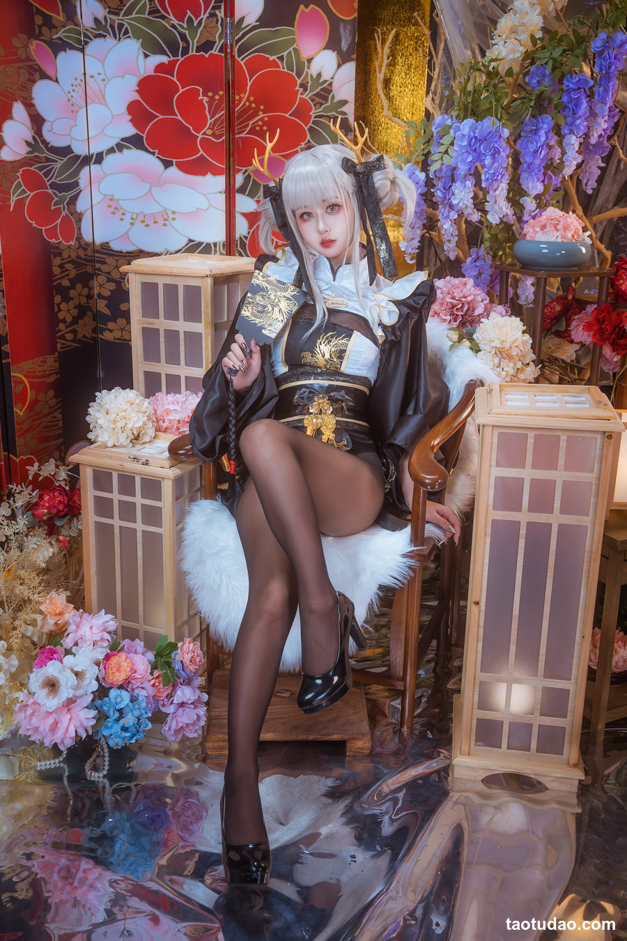 图片[3]-萌芽儿 -白兔和服 [18P-266M]-艺库