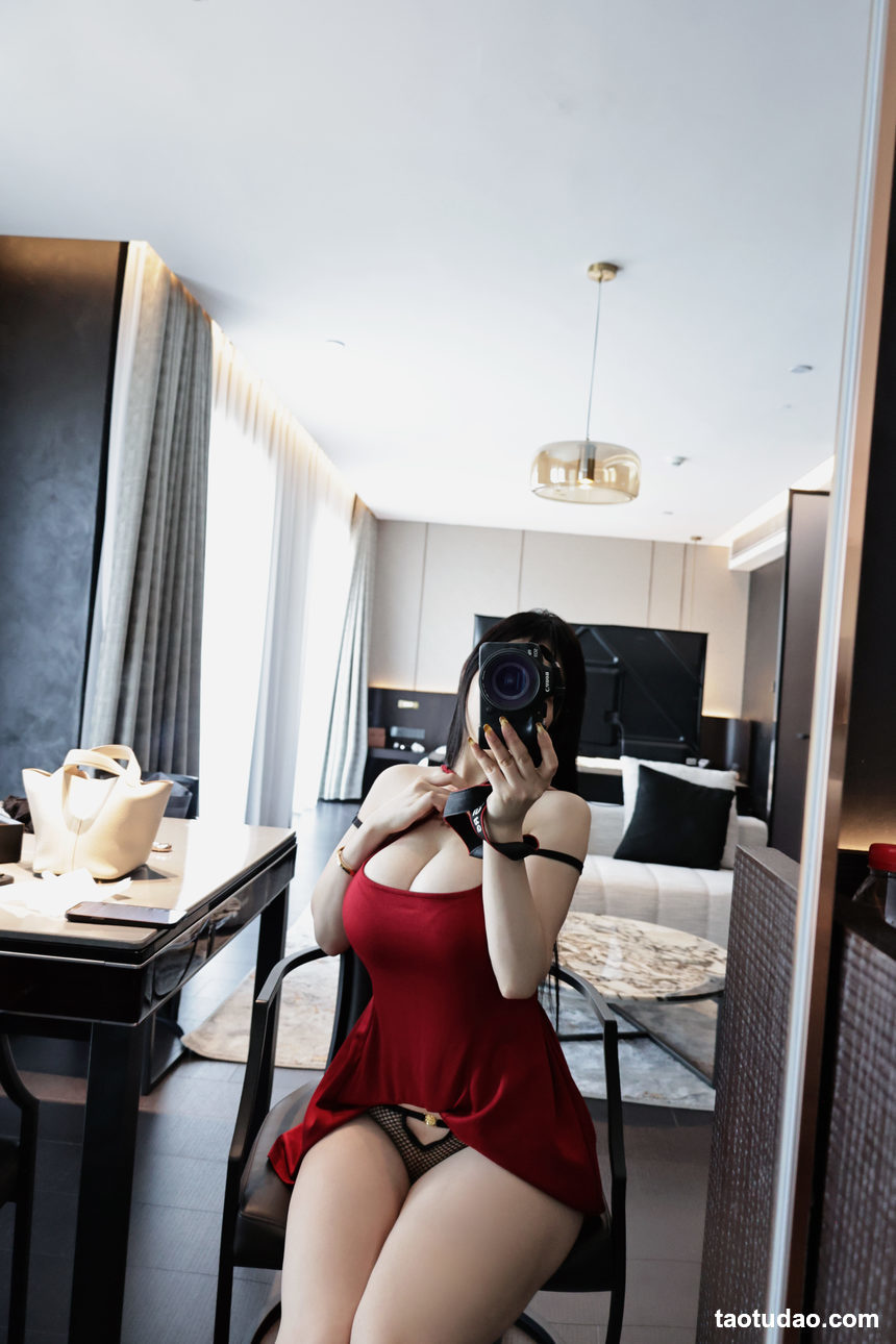 图片[4]-左公子666 – 红色包臀 [10P+7V-402MB]-艺库