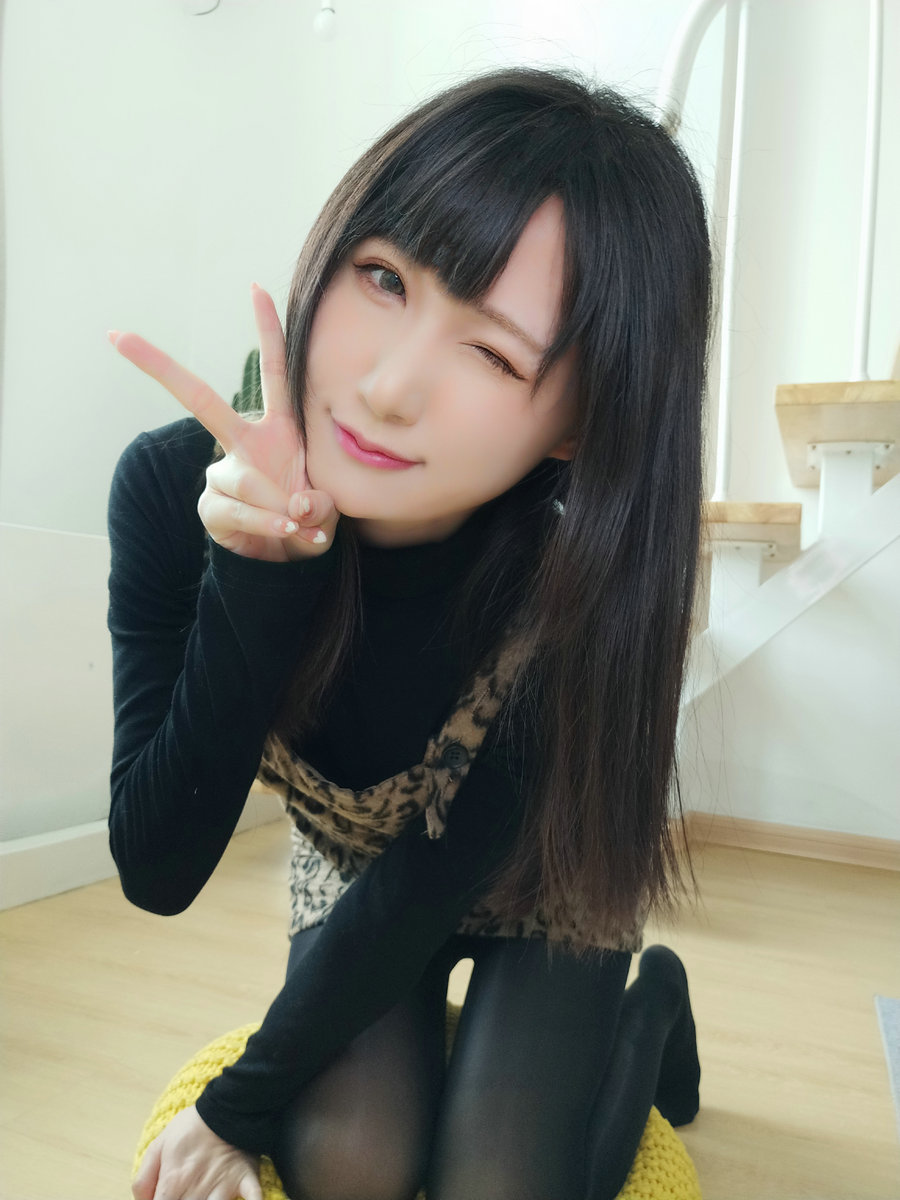 木之本果 – 豹纹常服 / 22P-56MB / cos萌妹-绅士图