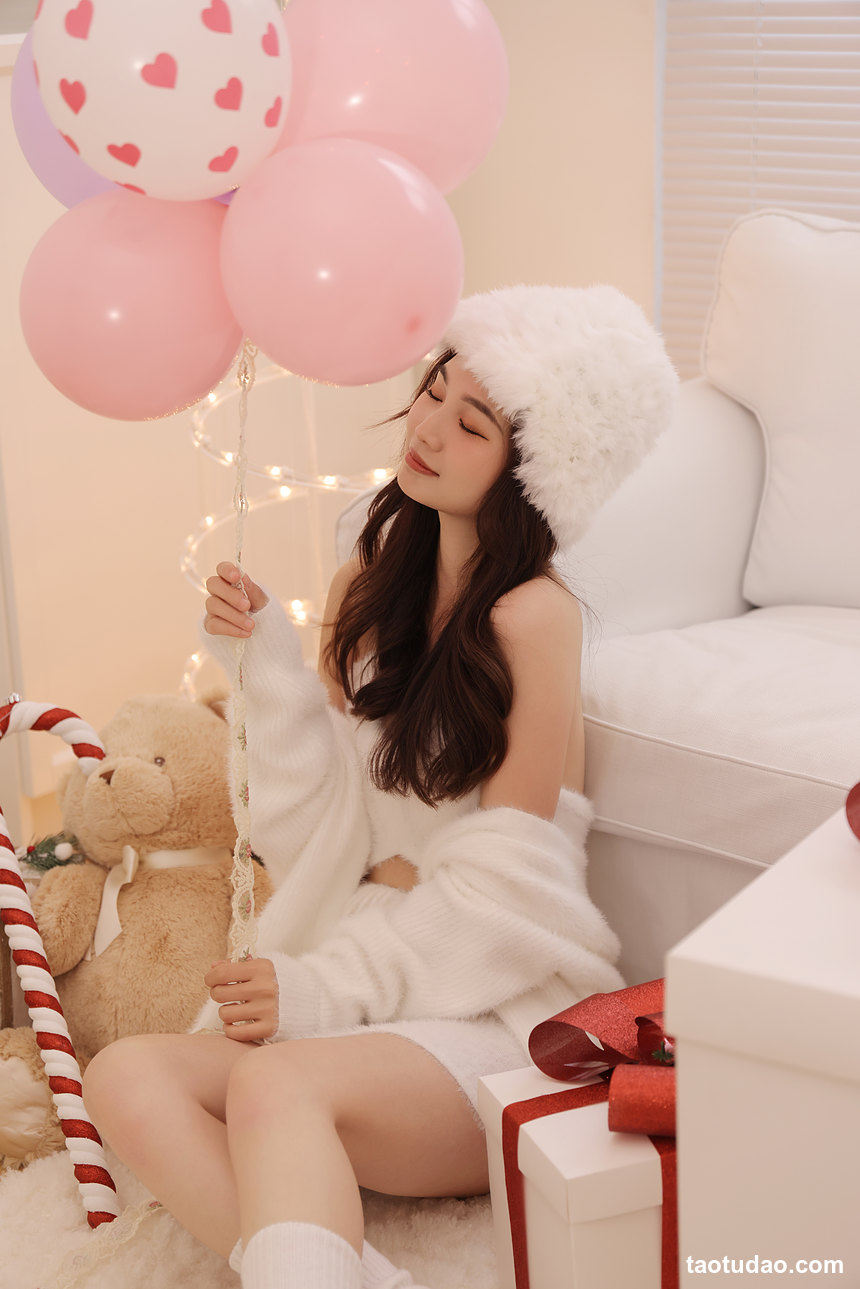 图片[2]-[YITUYU艺图语]2022.12.25 圣诞 Juuuudy兒[22+1P／393MB]-艺库