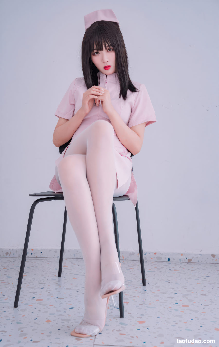 图片[3]-轩萧学姐  粉色护士[59P+1V-1.12GB]-艺库