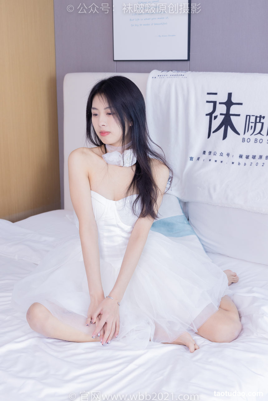 图片[3]-[BoBoSocks袜啵啵]NO.409 奶油-两双高跟鞋、厚白丝大腿袜、裸足[198P+1V／8.28GB]-艺库