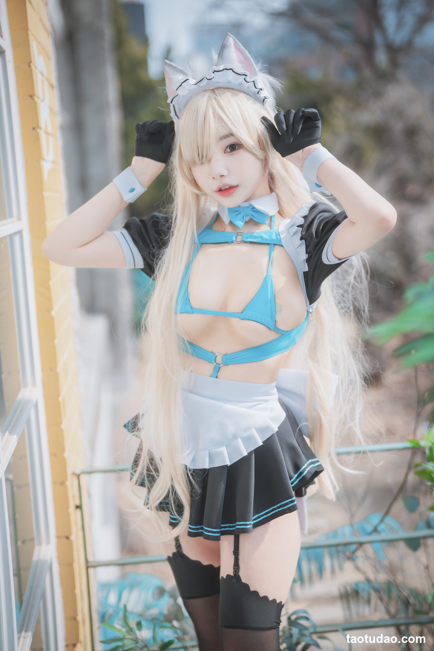 图片[3]-DJAWA Photo –  Zzyuri – Asuna’s Maid Mansion Bikini_Maid [77P-1.06G]-艺库