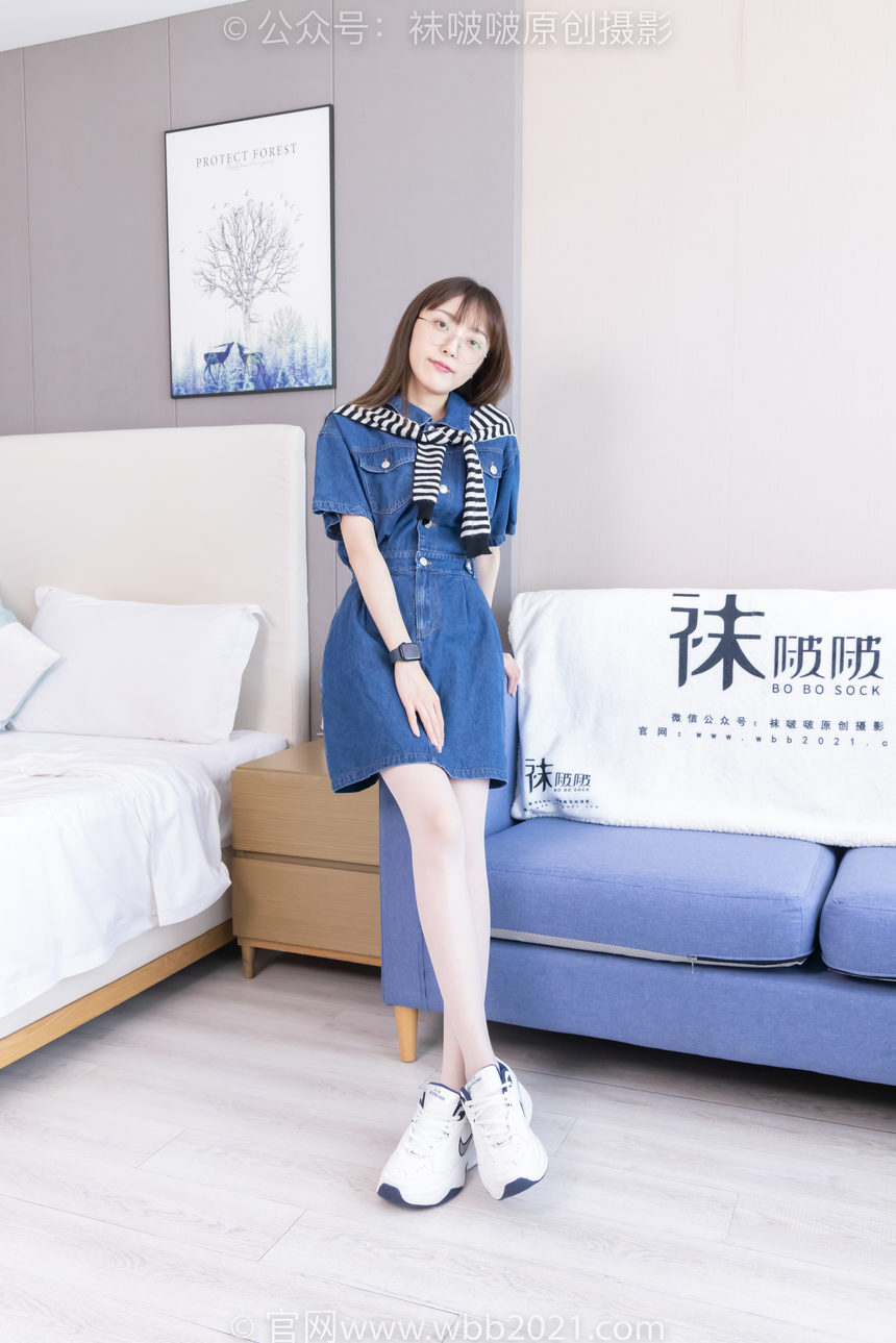 图片[4]-[BoBoSocks袜啵啵]NO.435 稚予-板鞋、运动鞋、白丝、肉丝[150P+1V／6.25GB]-艺库