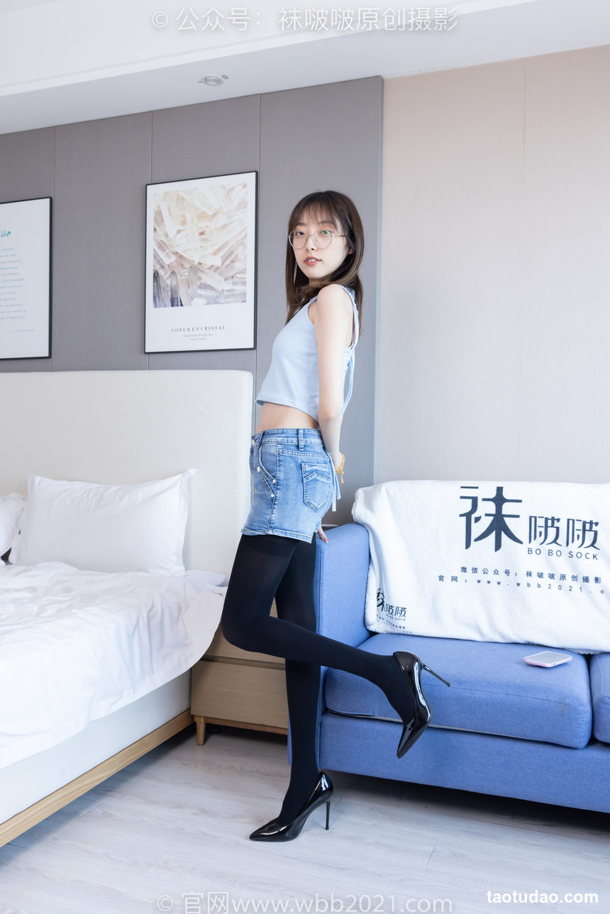 图片[3]-[BoBoSocks袜啵啵]NO.385 稚予-高跟鞋、皮鞋、运动鞋、厚黑丝[180P+1V／6.90GB]-艺库