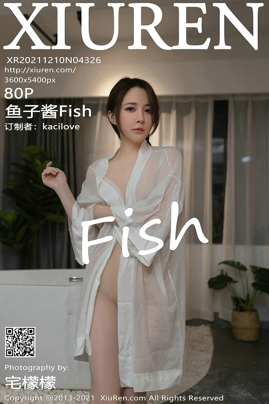 / 秀人美媛馆 / 2021.12.10 No.4326 鱼子酱Fish / 80P656MB / 秀人网-绅士图