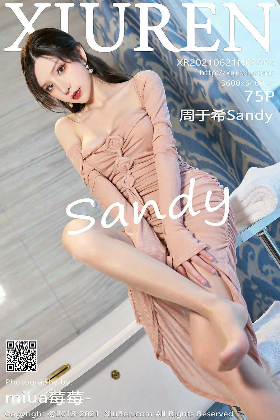 / 秀人美媛馆 / 2021.06.21 No.3564 周于希Sandy / 75P687MB / 秀人网-艺库