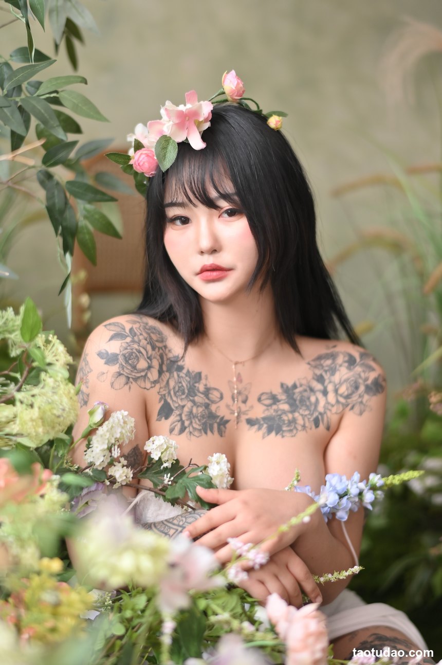 Boyeon  – Nude Flower [55P-110MB]-绅士图