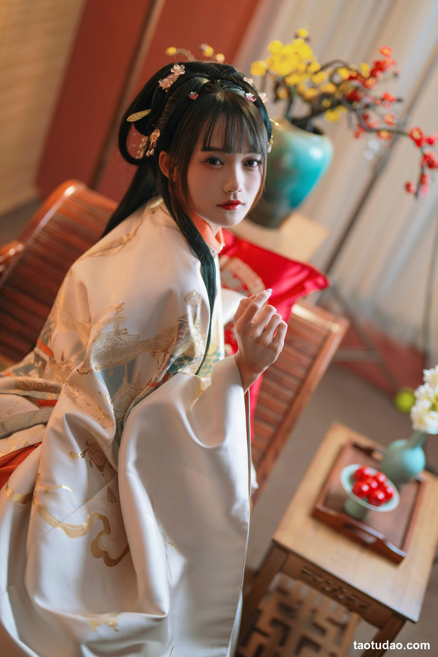 图片[2]-兔子Zzz不吃胡萝卜 – NO.130 小轩窗，正梳妆 [38P-434MB]-艺库
