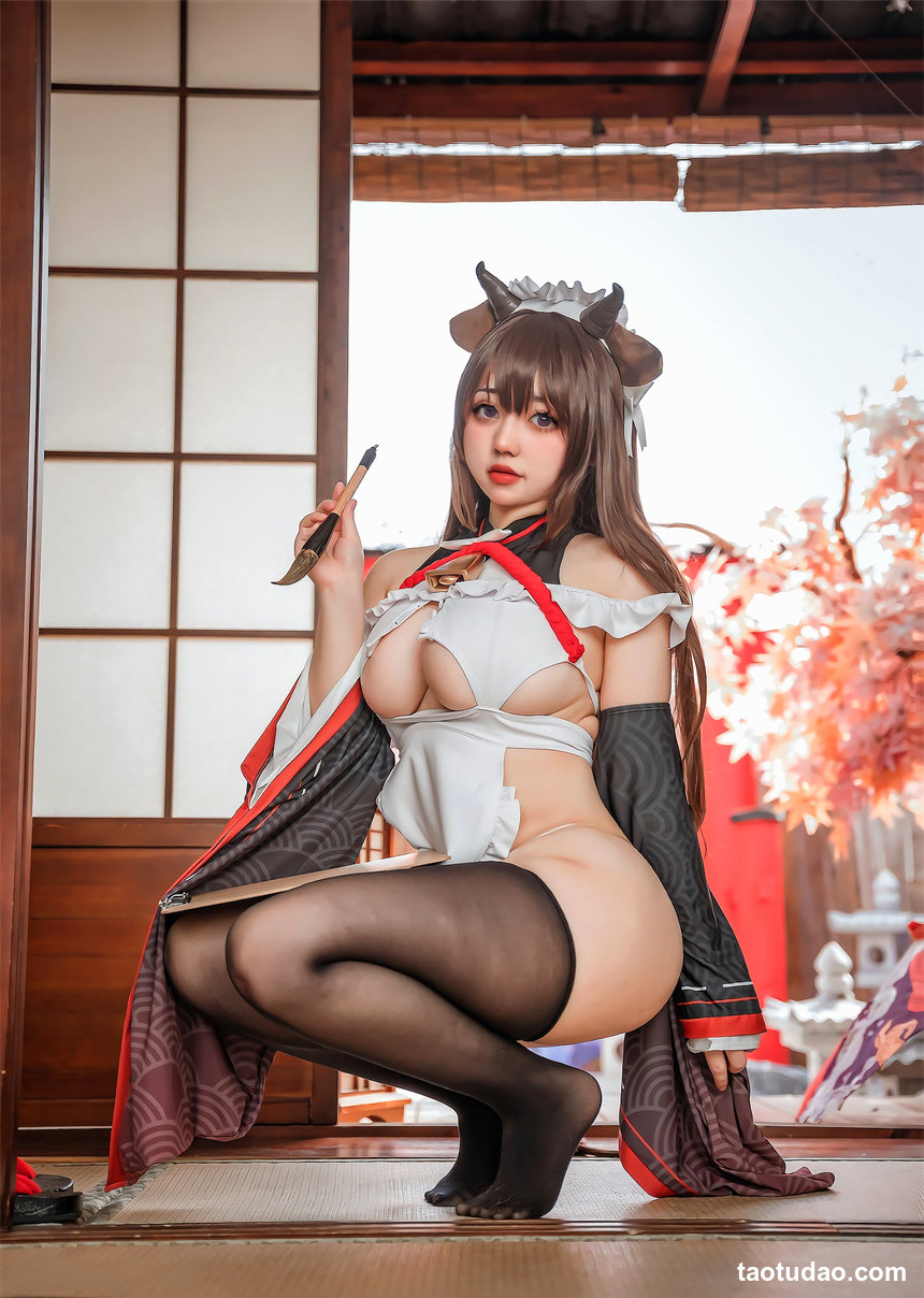 图片[2]-啊日日_Ganlory – NO.20 碧蓝航线 迷糊女仆 [40P+1V-295MB]-艺库
