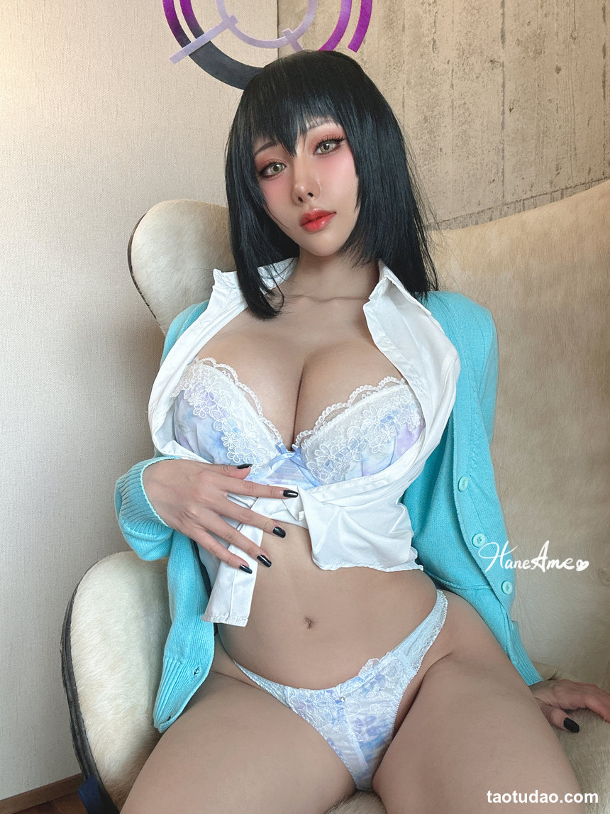 图片[3]-雨波_HaneAme –  碧蓝档案 兔女郎写真本 [100P+12V-1.39GB]-艺库