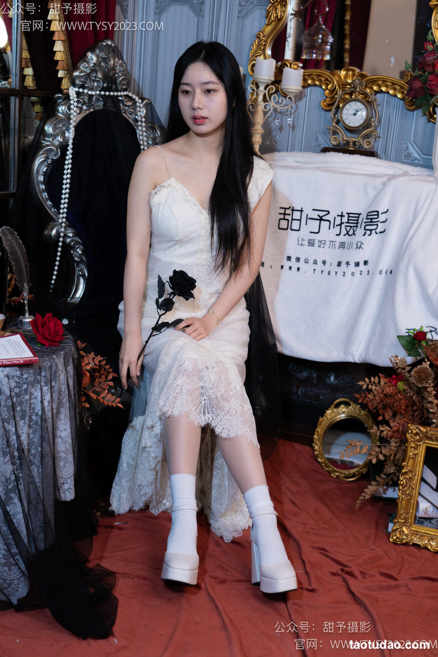 图片[2]-甜予摄影 NO.027 鱼鱼-高跟鞋、白棉袜、肉丝[103P+2V／9.30GB]-艺库