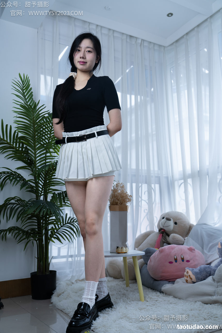 图片[2]-甜予摄影 NO.012 鱼鱼-皮鞋、白棉袜、裸足[125P+2V／10.1GB]-艺库