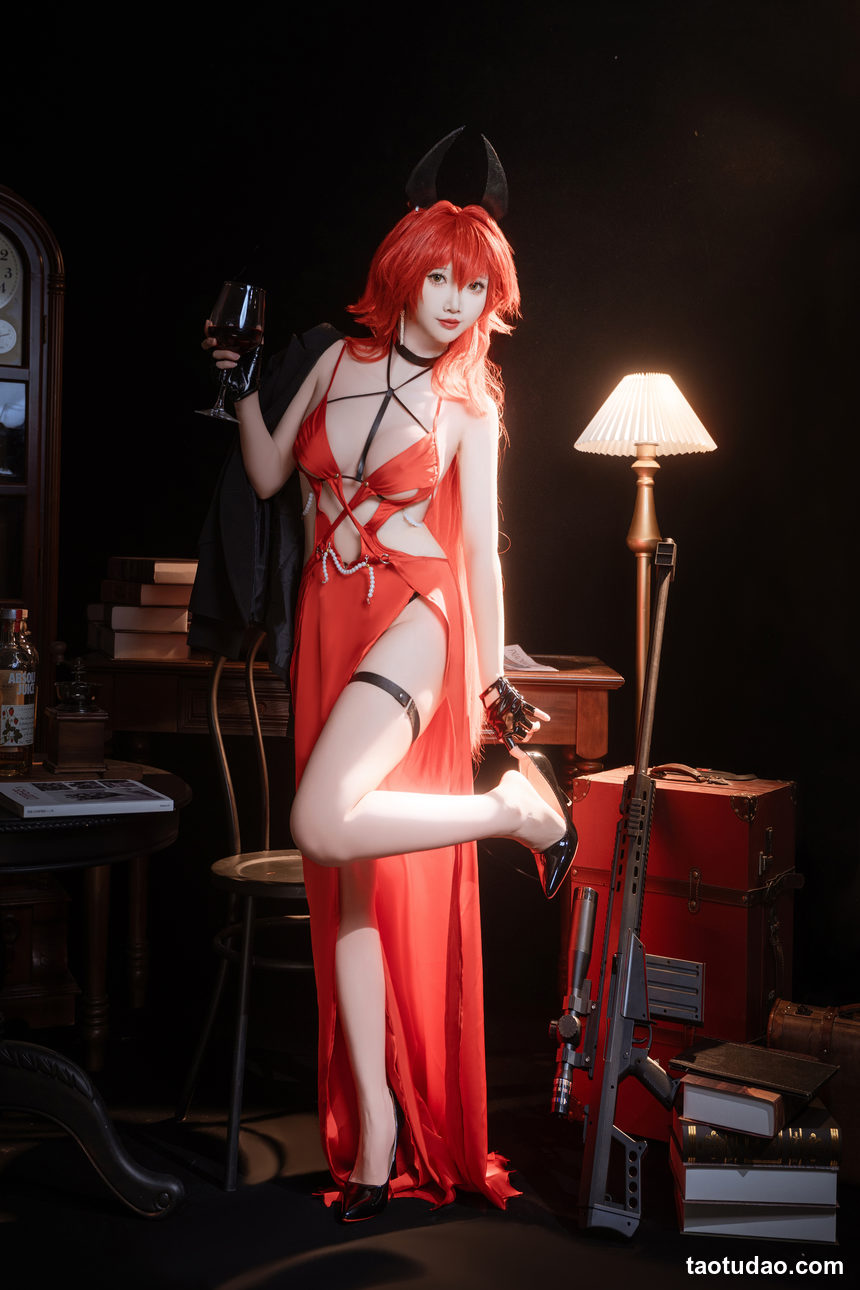 图片[4]-面饼仙儿 – NO.141 Nikke 小红帽礼服 [24P-245MB]-艺库