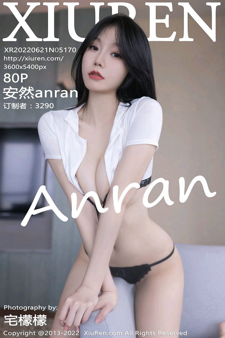 / 秀人美媛馆 / 2022.06.21 No.5170 安然anran / 80P812MB / 秀人网-绅士图