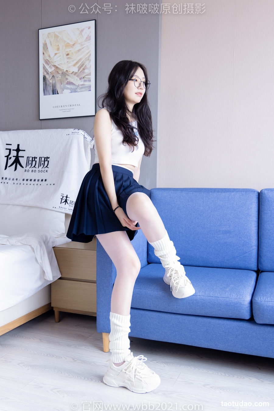 图片[3]-[BoBoSocks袜啵啵]NO.305 小甜豆-运动鞋、人字拖、袜套、油亮白丝[140P+1V／6.12GB]-艺库