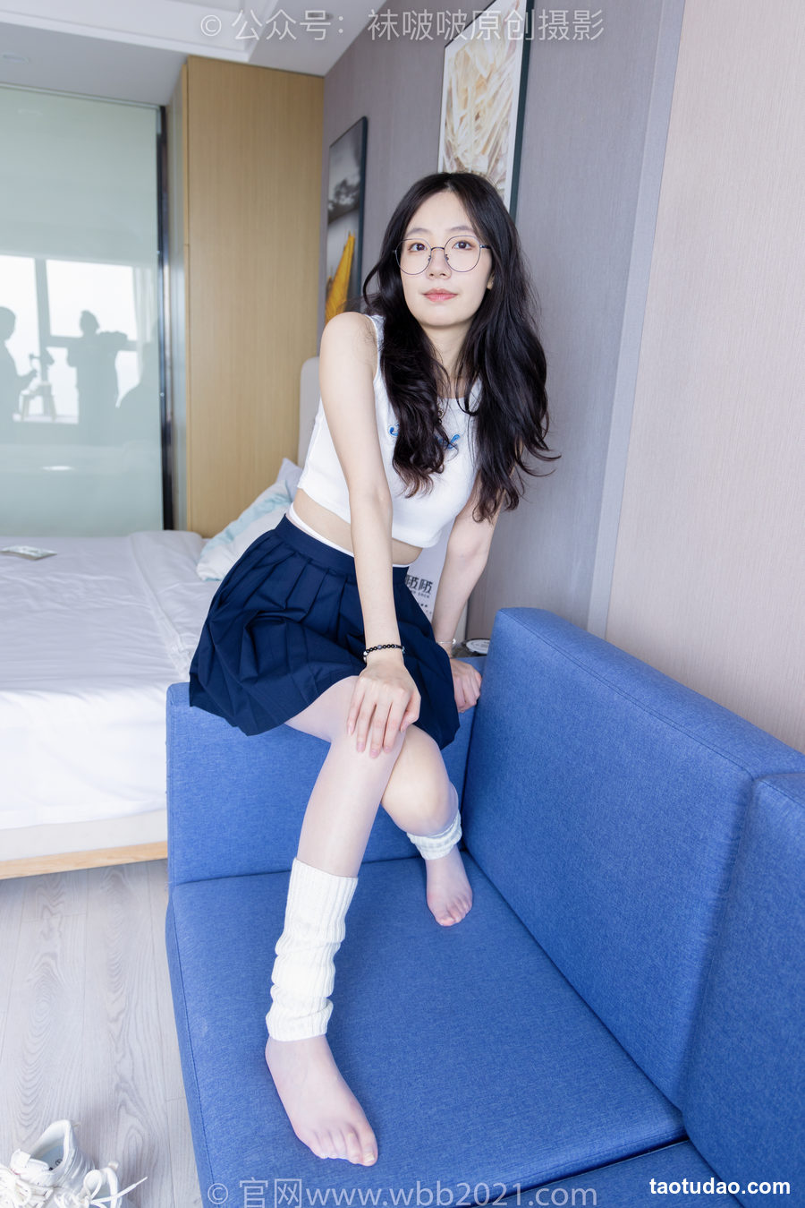 图片[4]-[BoBoSocks袜啵啵]NO.305 小甜豆-运动鞋、人字拖、袜套、油亮白丝[140P+1V／6.12GB]-艺库
