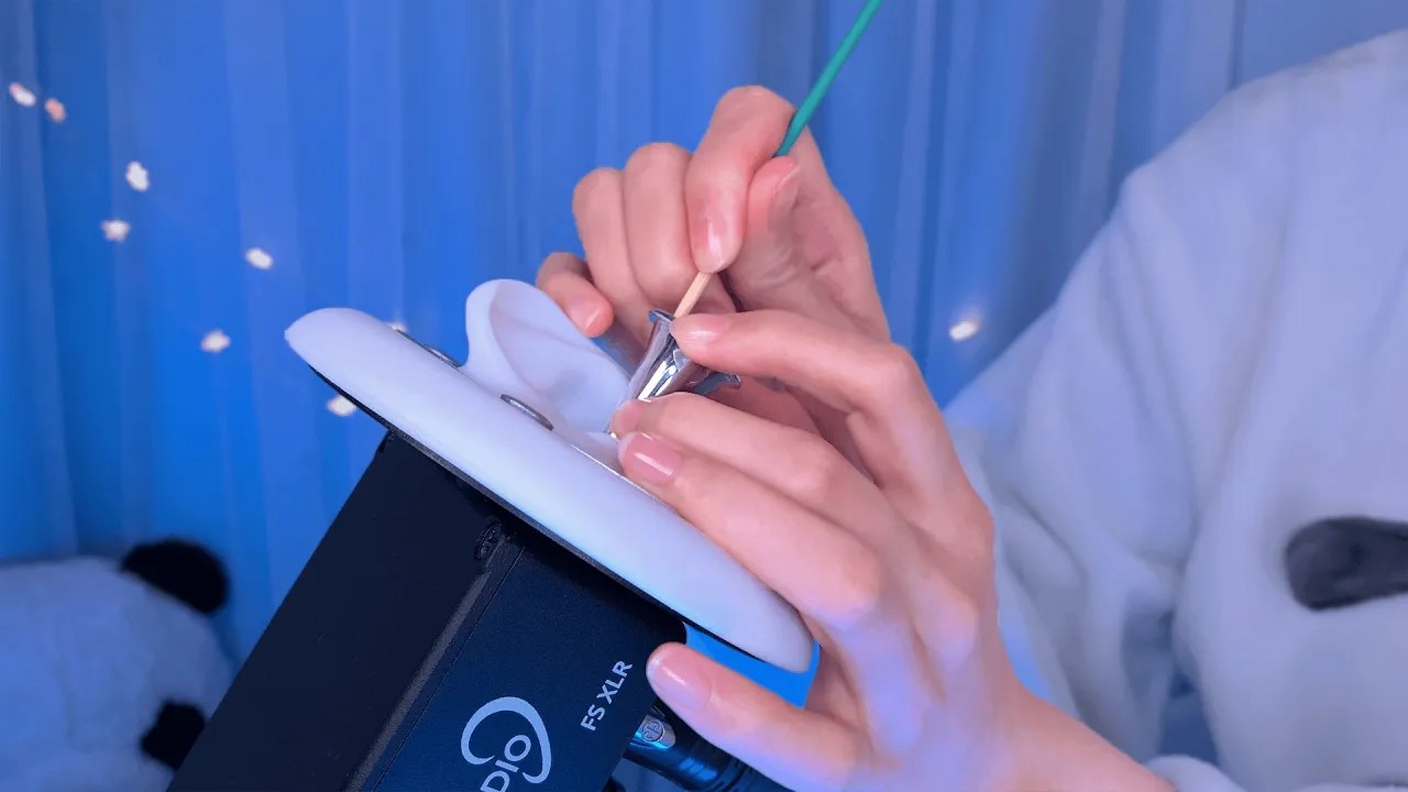 [koPanda] 使用耳镜进行的真实深入的耳垢清洁 | 綿棒掏耳-koPanda ASMR / 日本ASMR-绅士图