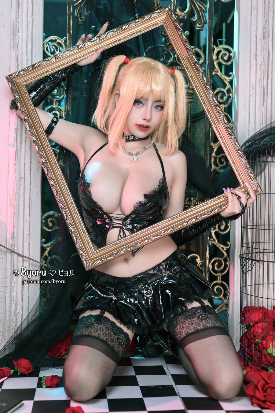 日本性感萝莉Byoru – Misa Amane Death Note / 61P8V-990MB / cos萌妹-艺库