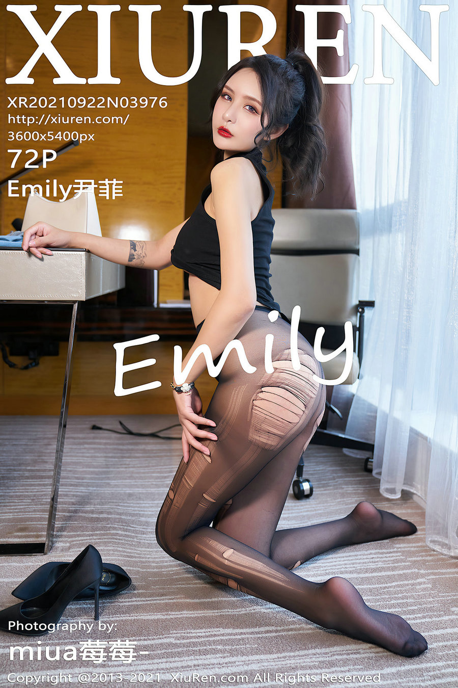 / 秀人美媛馆 / 2021.09.22 No.3976 Emily尹菲 / 72P798MB / 秀人网-绅士图