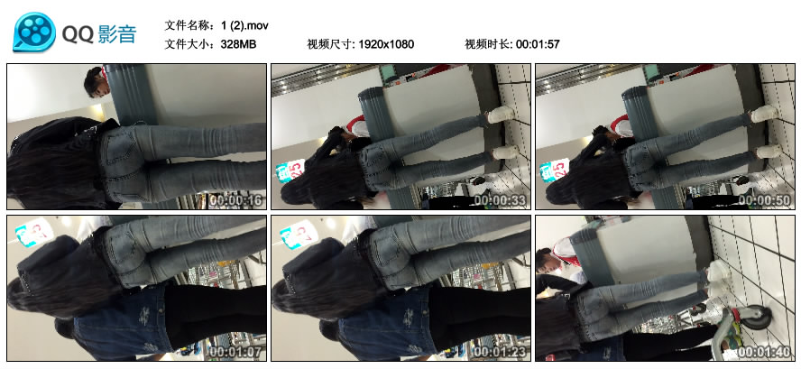 精选街拍视频 No.2350 逛超市的紧身灰牛漂亮小姐姐 / 793MB / 街拍视频-绅士图