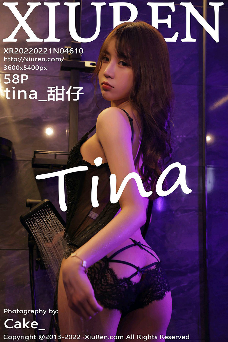 / 秀人美媛馆 / 2022.02.21 No.4610 tina_甜仔 / 58P529MB / 秀人网-艺库