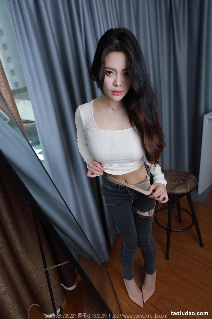 图片[2]-[IESS异思趣向] 2024.03.18 丝享家 1692 兔兔《牛仔裤里丝》[89P-76MB]-艺库