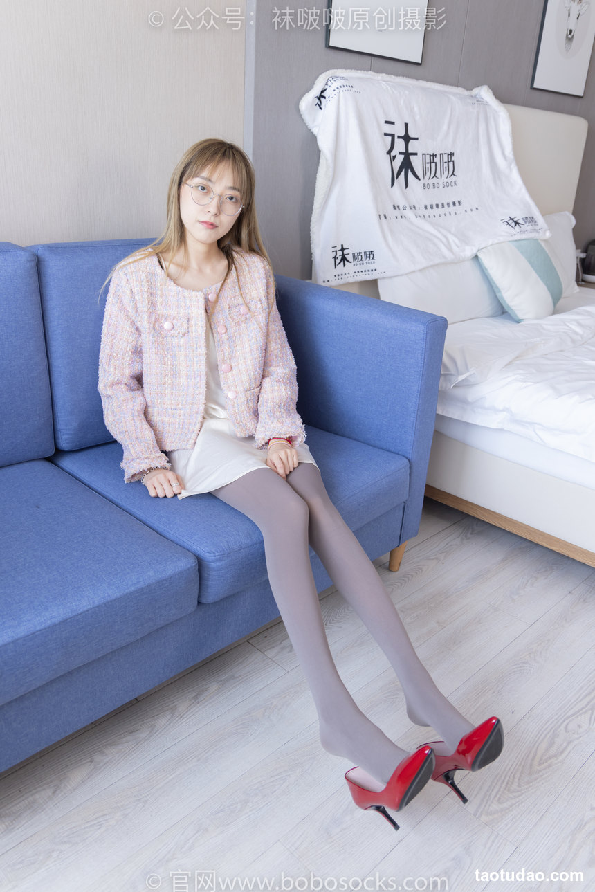 图片[3]-[BoBoSocks袜啵啵]NO.225 稚予-两双高跟鞋、厚灰丝[150P+1V／5.94GB]-艺库