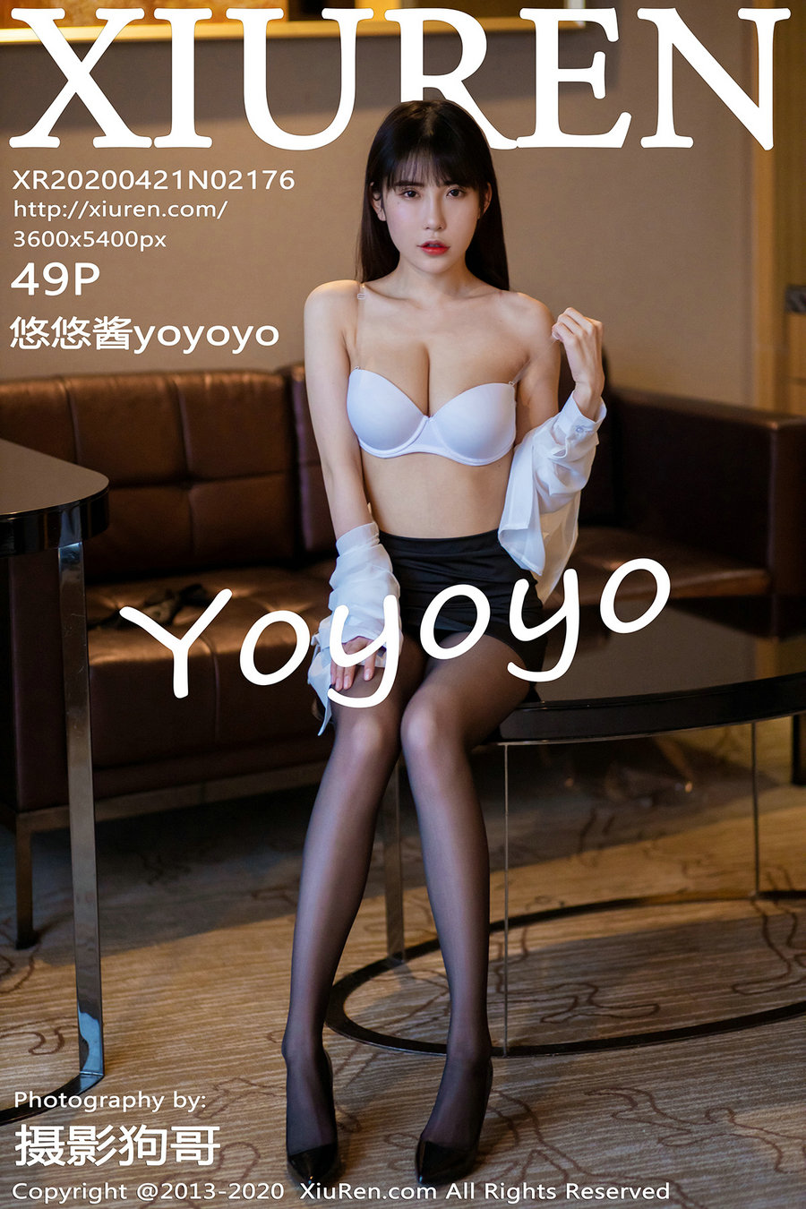 / 秀人美媛馆 / 2020.04.21 No.2176 悠悠酱yoyoyo / 49P238MB / 秀人网-绅士图