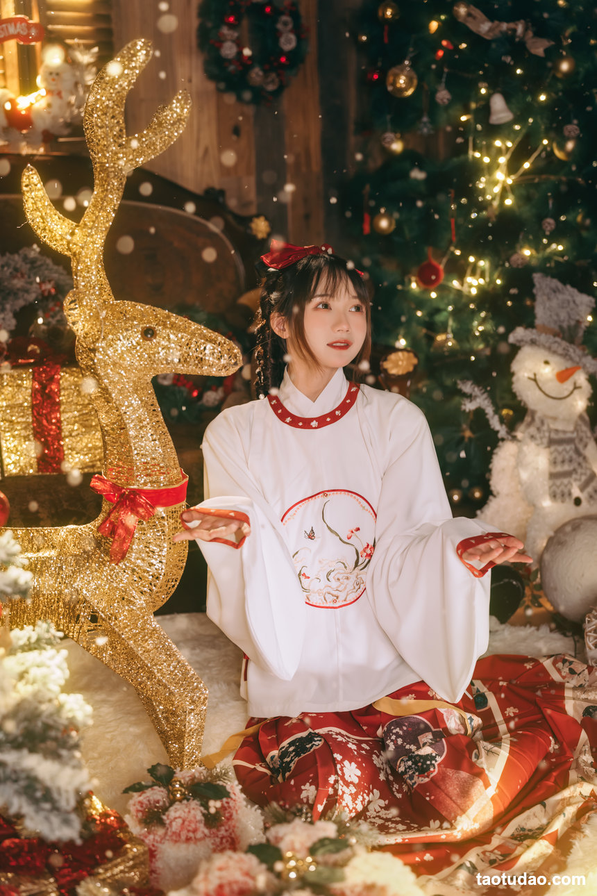 图片[3]-[YITUYU艺图语]2022.12.27 汉洋折衷的圣诞 兔子Zzz不吃胡萝卜[28+1P／194MB]-艺库