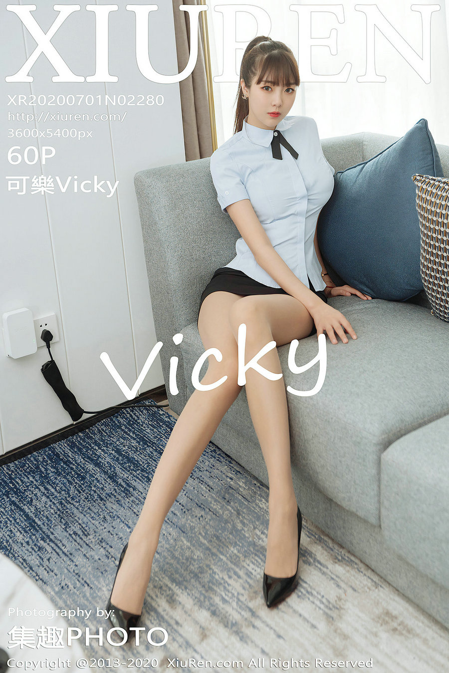 / 秀人美媛馆 / 2020.07.01 No.2280 可樂Vicky / 60P789MB / 秀人网-艺库