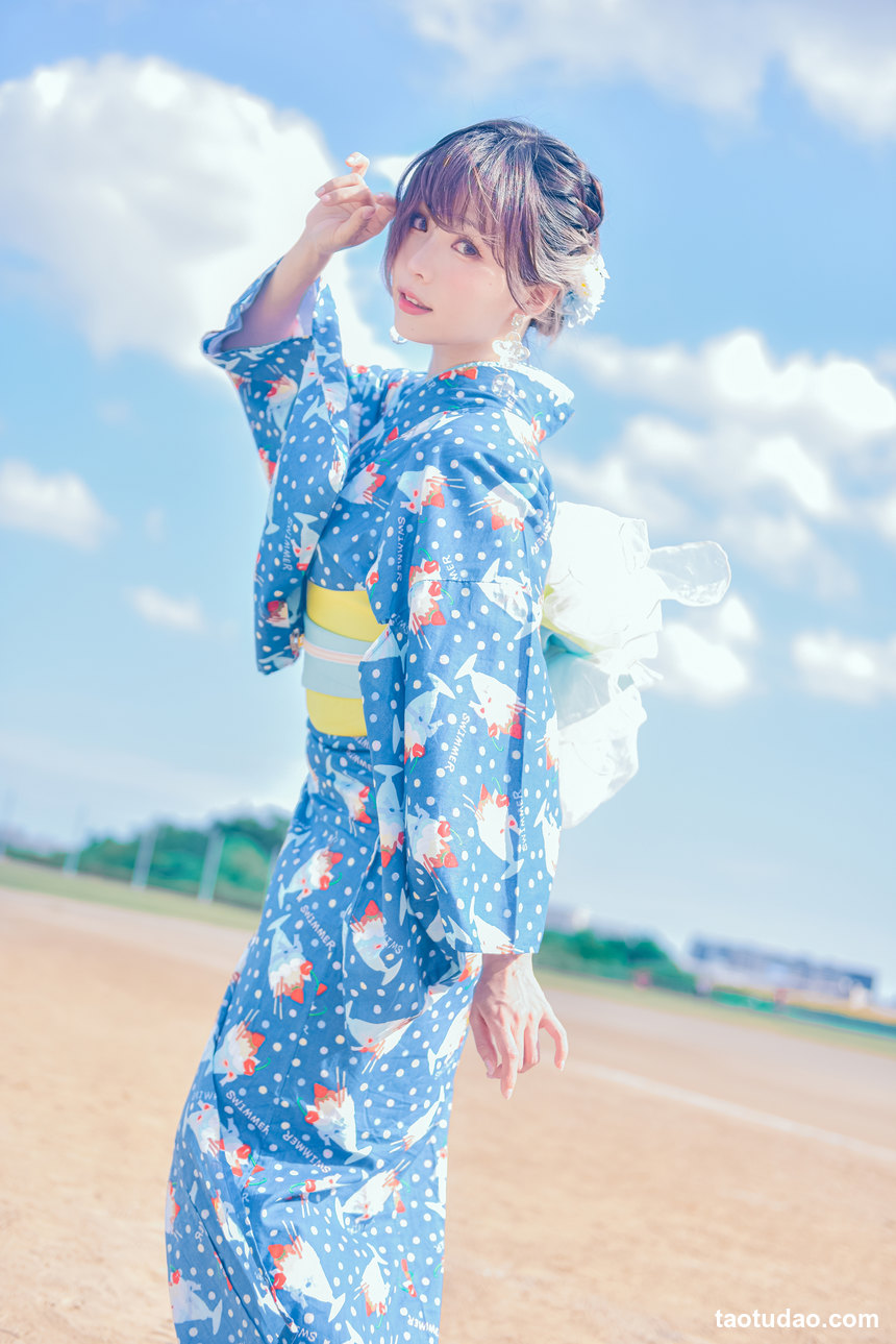 图片[4]-ElyEE子 – NO.119 2023.august A-聖代浴衣 Sundae Yukata [28P-129MB]-艺库