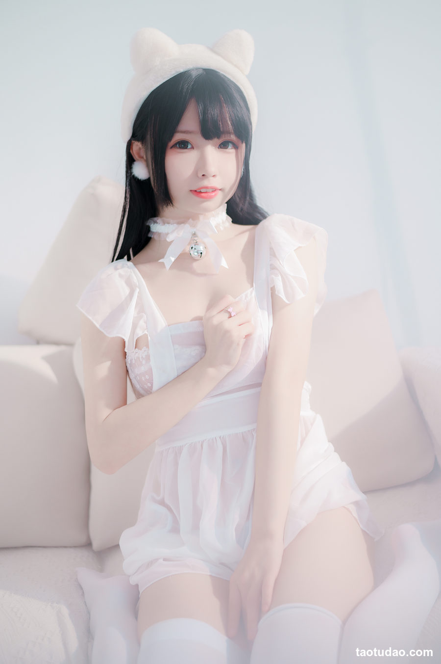 图片[3]-十万珍吱伏特 NO.006 睡裙 [11P-95MB]-艺库