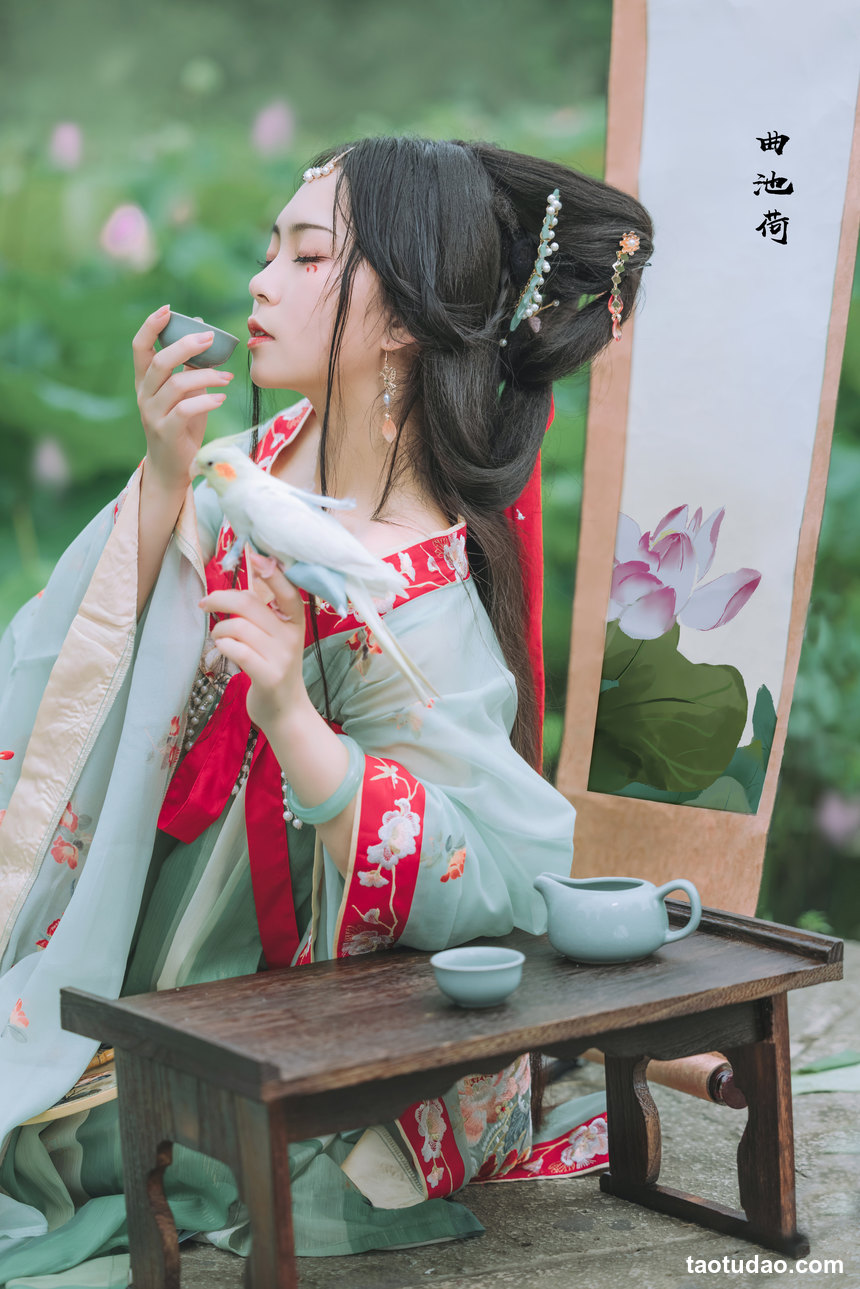 图片[4]-[YITUYU艺图语]2022.08.13 风荷举 阡墨红尘[21+1P／345MB]-艺库
