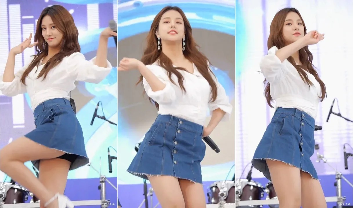 190525 라붐 LABOUM 솔빈 - 휘휘 & 상상더하기 (동두천예술제 착한콘서트 동두천중앙공원) 직캠 / 饭拍视频-艺库