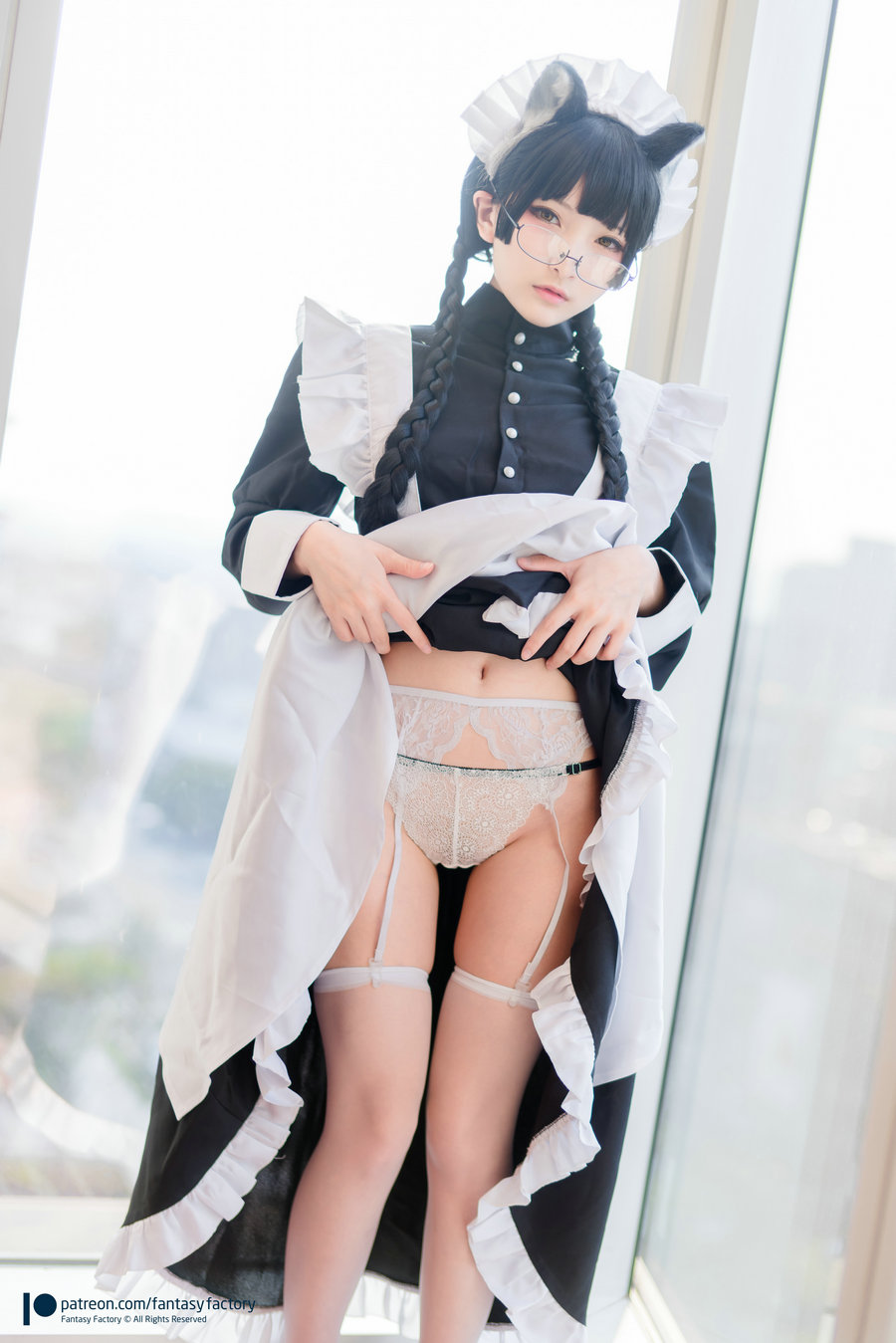 / Fantasy Factory / 小丁Cosplay写真 – Maid Meow 喵娘女仆 / 125P524MB / cos萌妹-绅士图