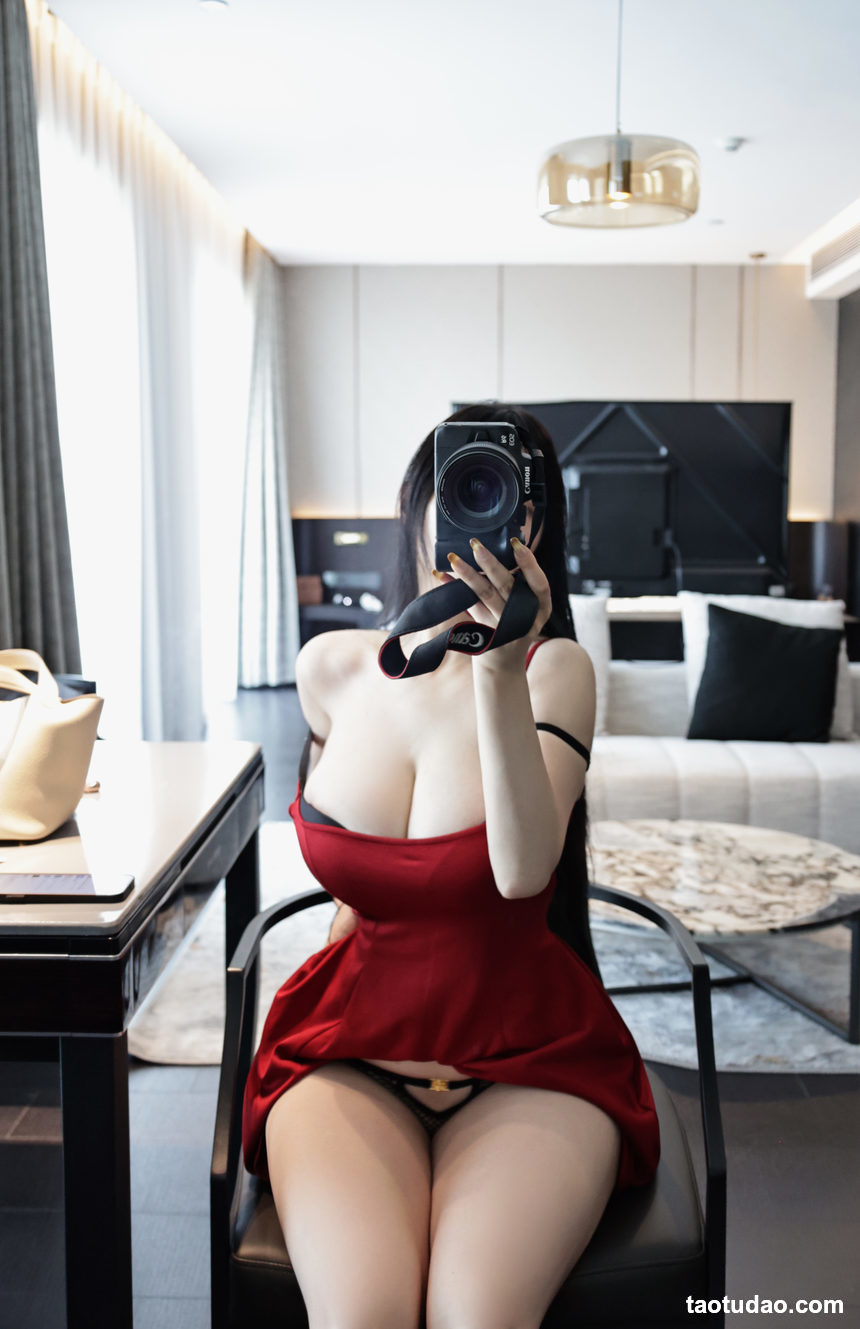 图片[3]-左公子666 – 红色包臀 [10P+7V-402MB]-艺库